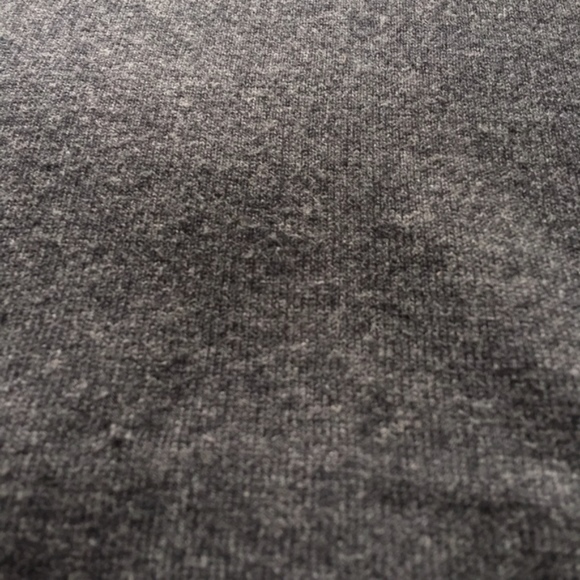 Silk & Cashmere Charcoal Sweater Dress w/ Pockets - Picture 7 of 7